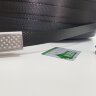 Стреппинг лента упаковочная для ручной упаковки, черная 15мм*0,8мм*1400м*b