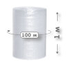 Воздушно-пузырчатая пленка рулон 1000 мм*100 м VP1000*100*2сл